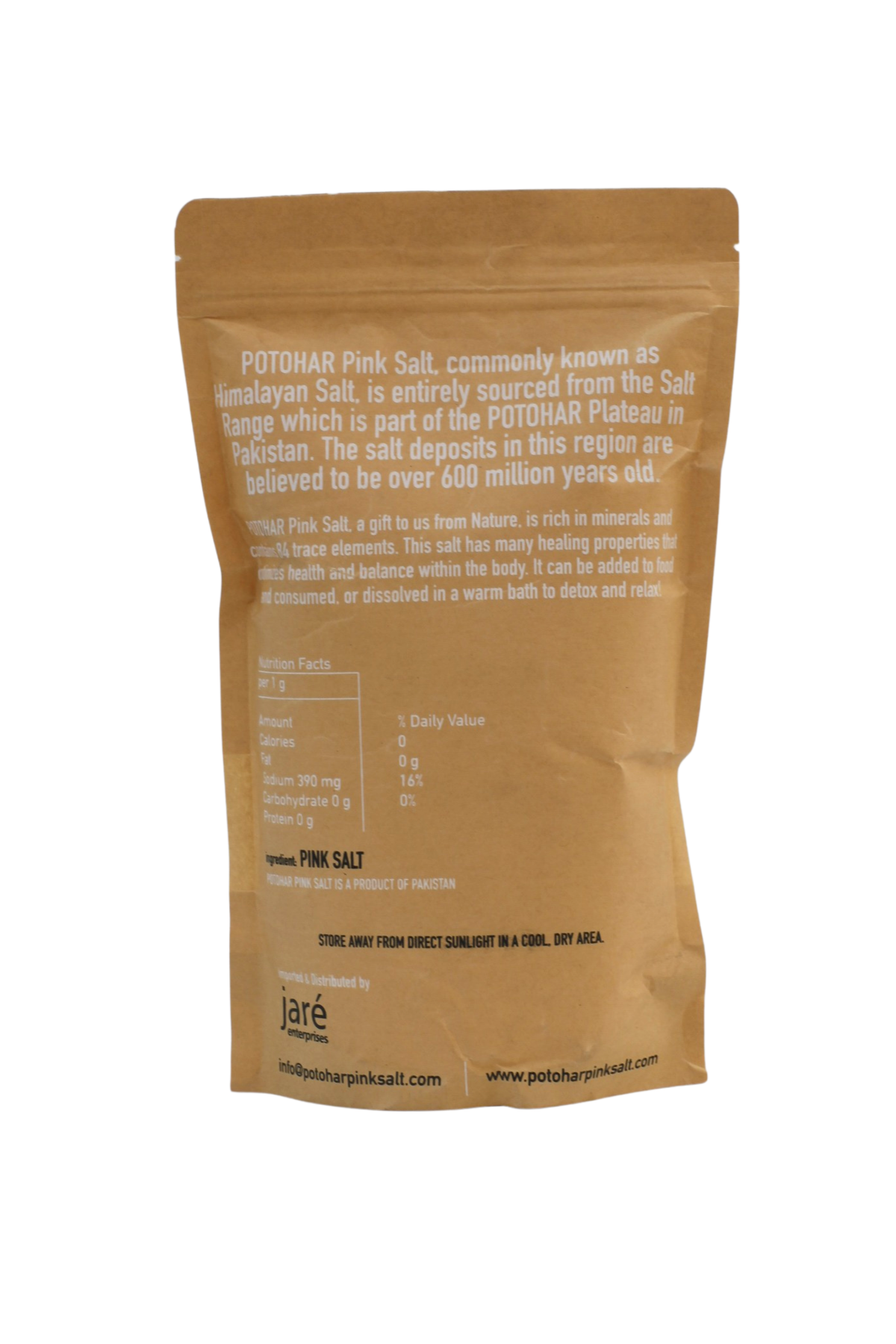 Pure Potohar Pink Salt [Fine Grind]