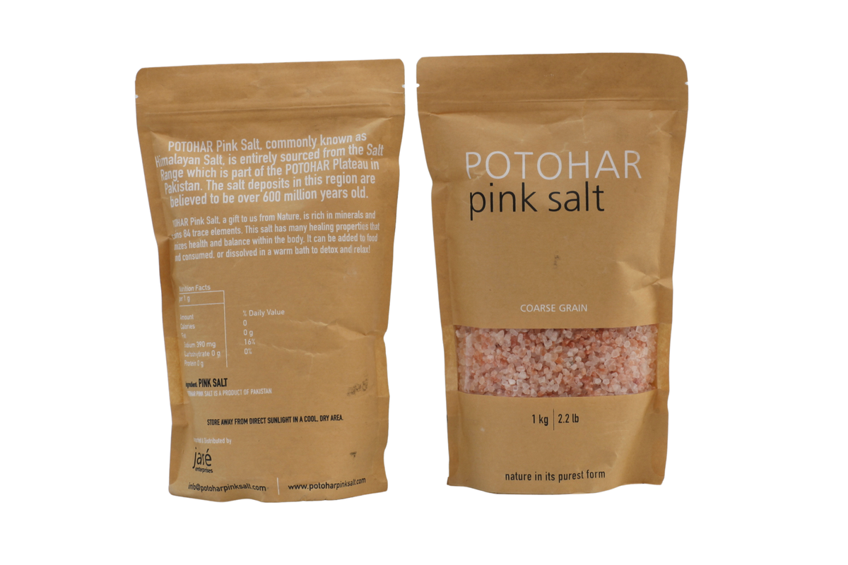 Pure Potohar Pink Salt [Coarse Grain]