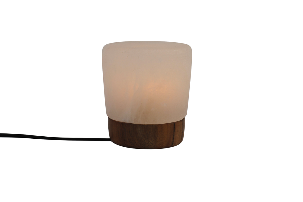 White Potohar Salt Lamp 2