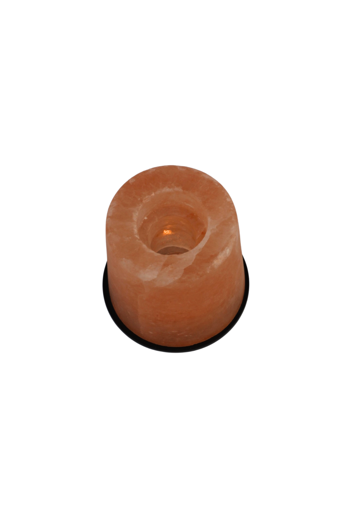 Pink Potohar Salt Candle Stand